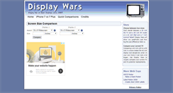 Desktop Screenshot of displaywars.com